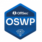 Badge des Zertifikates OSWP von OffSec